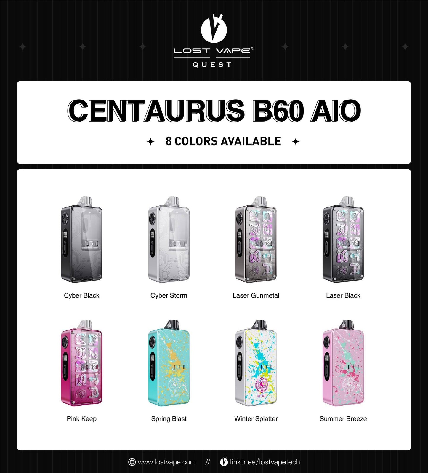 LOSTVAPE CENTAURUS B60 AIO