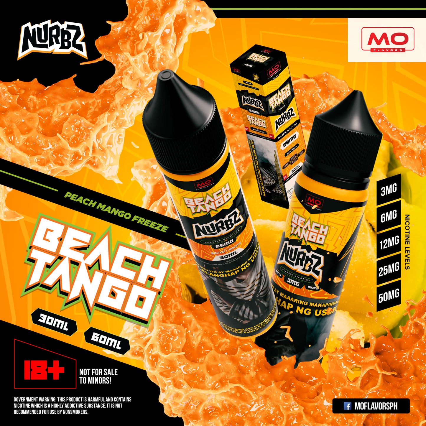 NURBZ MO FLAVORS FREEBASE & SALTNIC