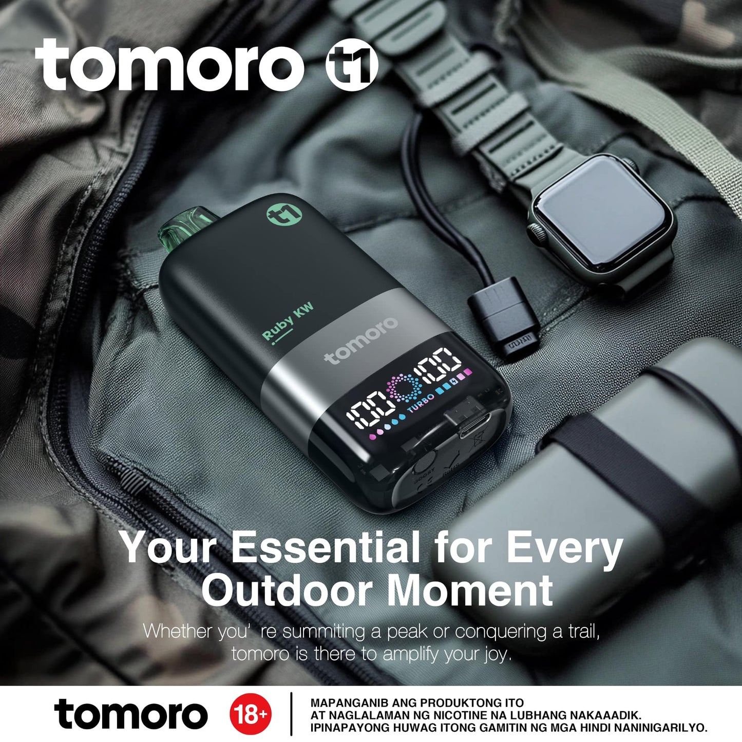 TOMORO T1 PREFILLED POD