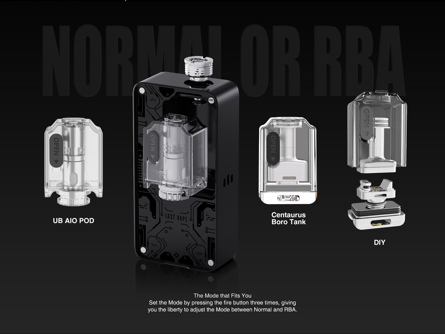 LOSTVAPE CENTAURUS B60 AIO
