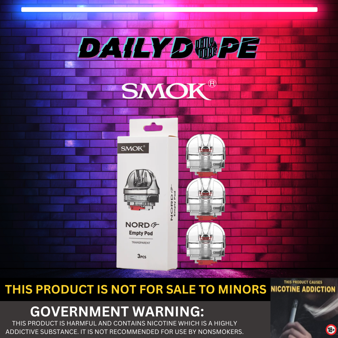 smok nord gt pods SMOK NORD GT Empty Pod Cartridge 5ml (3pcs/pack) – Vape Wholesale Global main image 0