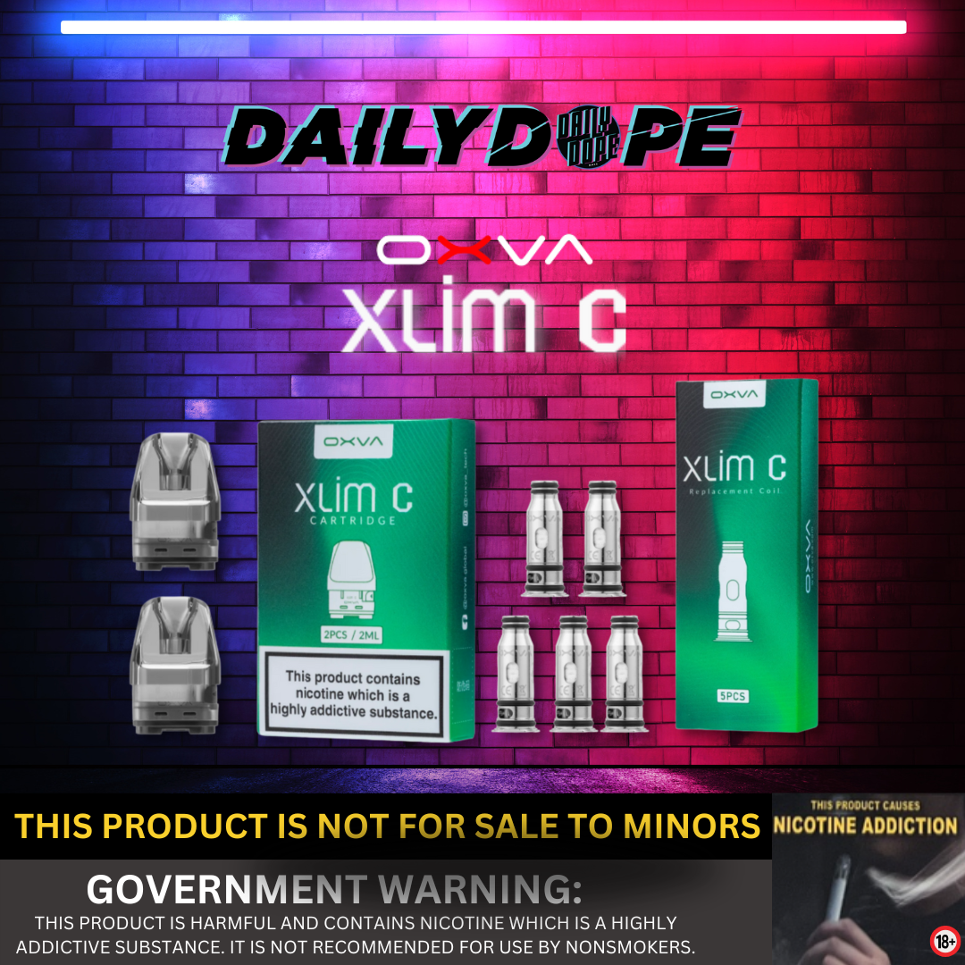 OXVA XLIM C REPLACMENT COIL AND CARTRIDGE Daily Dope OXVA XLIM C REPLACMENT COIL AND CARTRIDGE Daily Dope