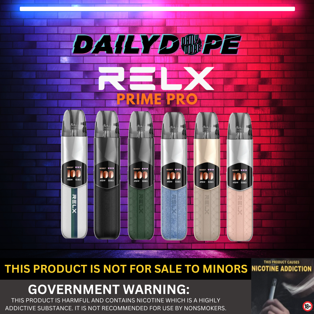 relx pod price philippines PRIME PRO KIT – Daily Dope chocolate cupcake Flavors:Red Apple Wintergreen MR FOG Nova