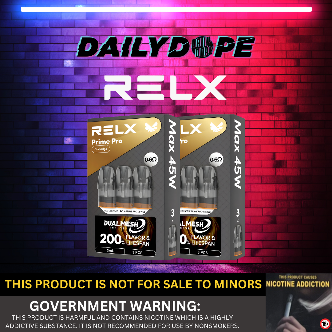 RELX PRIME PRO REPLACEMENT CARTRIDGE