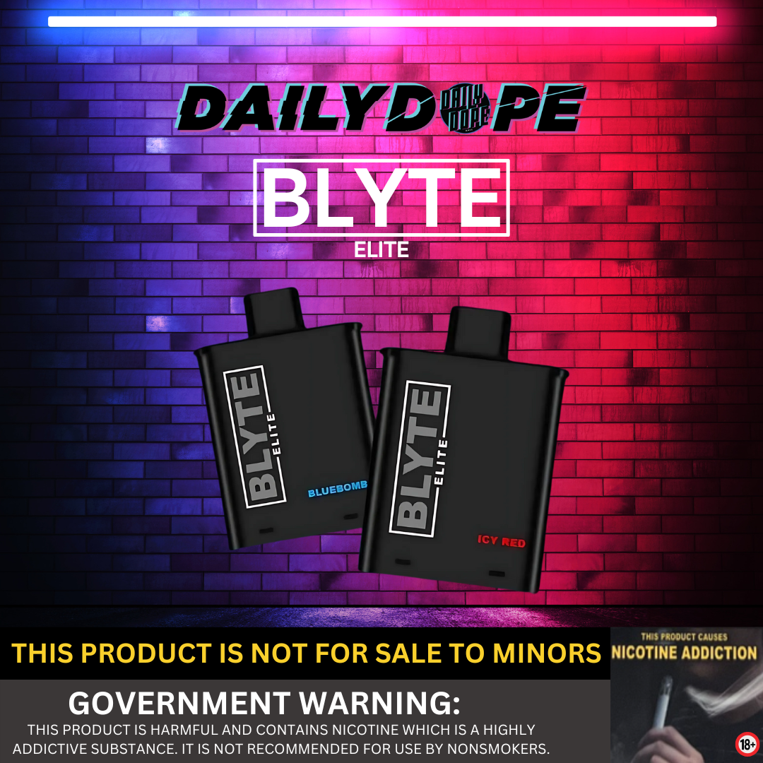 BLYTE ELITE PREFILLED BLACK ELITE V2 15,000 PUFFS