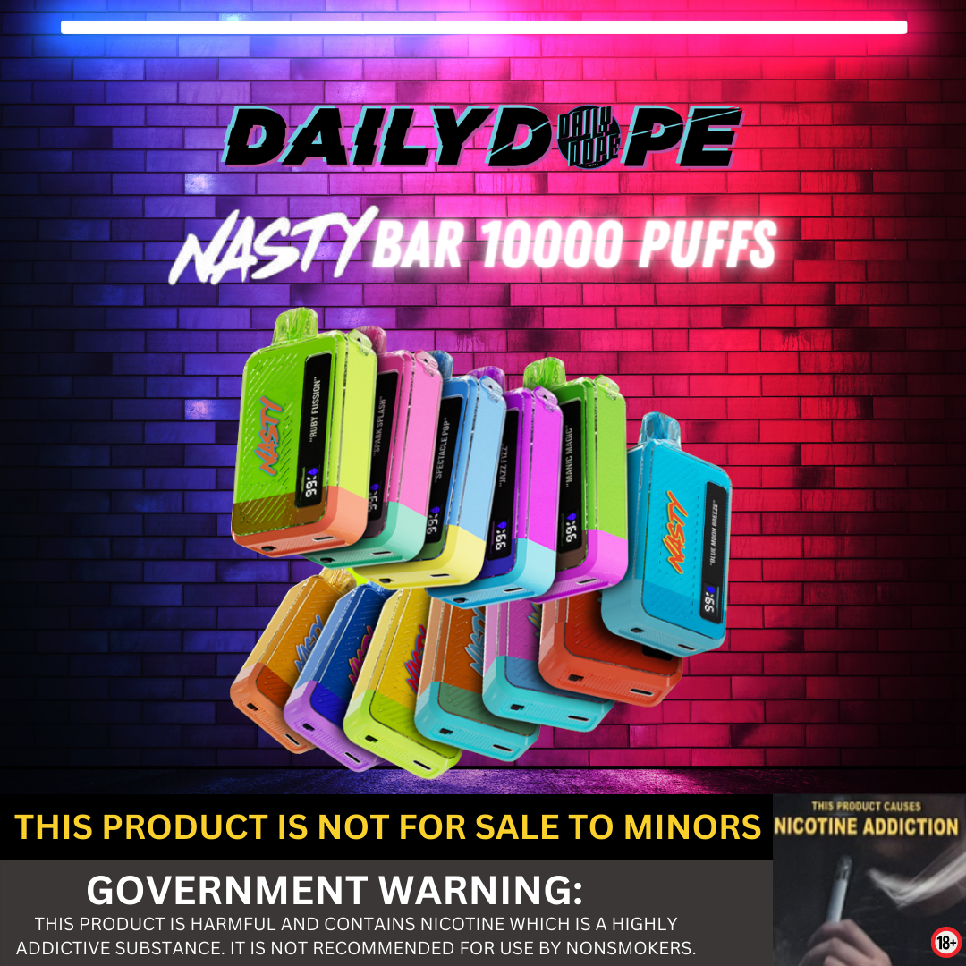 NASTY BAR 10000 Daily Dope Official Store