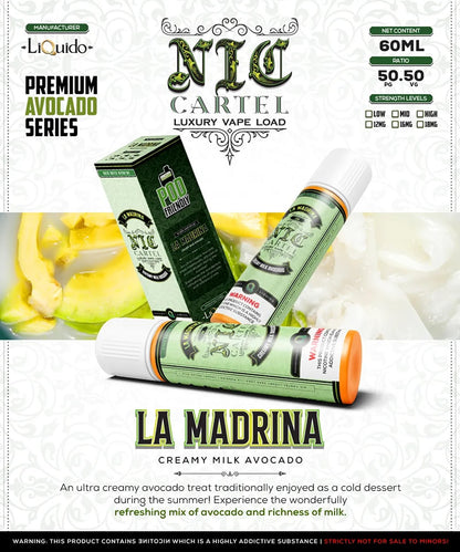 NIC CARTEL PREMIUM PASTRY FREEBASED 60ML