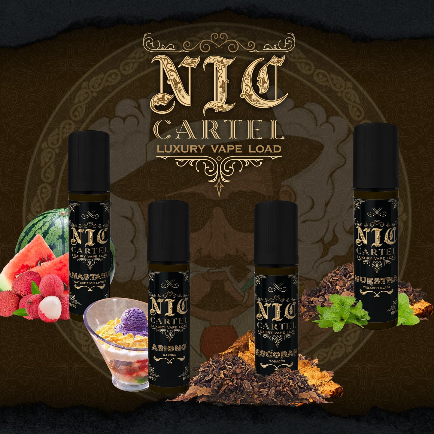 NIC CARTEL PREMIUM PASTRY FREEBASED 60ML