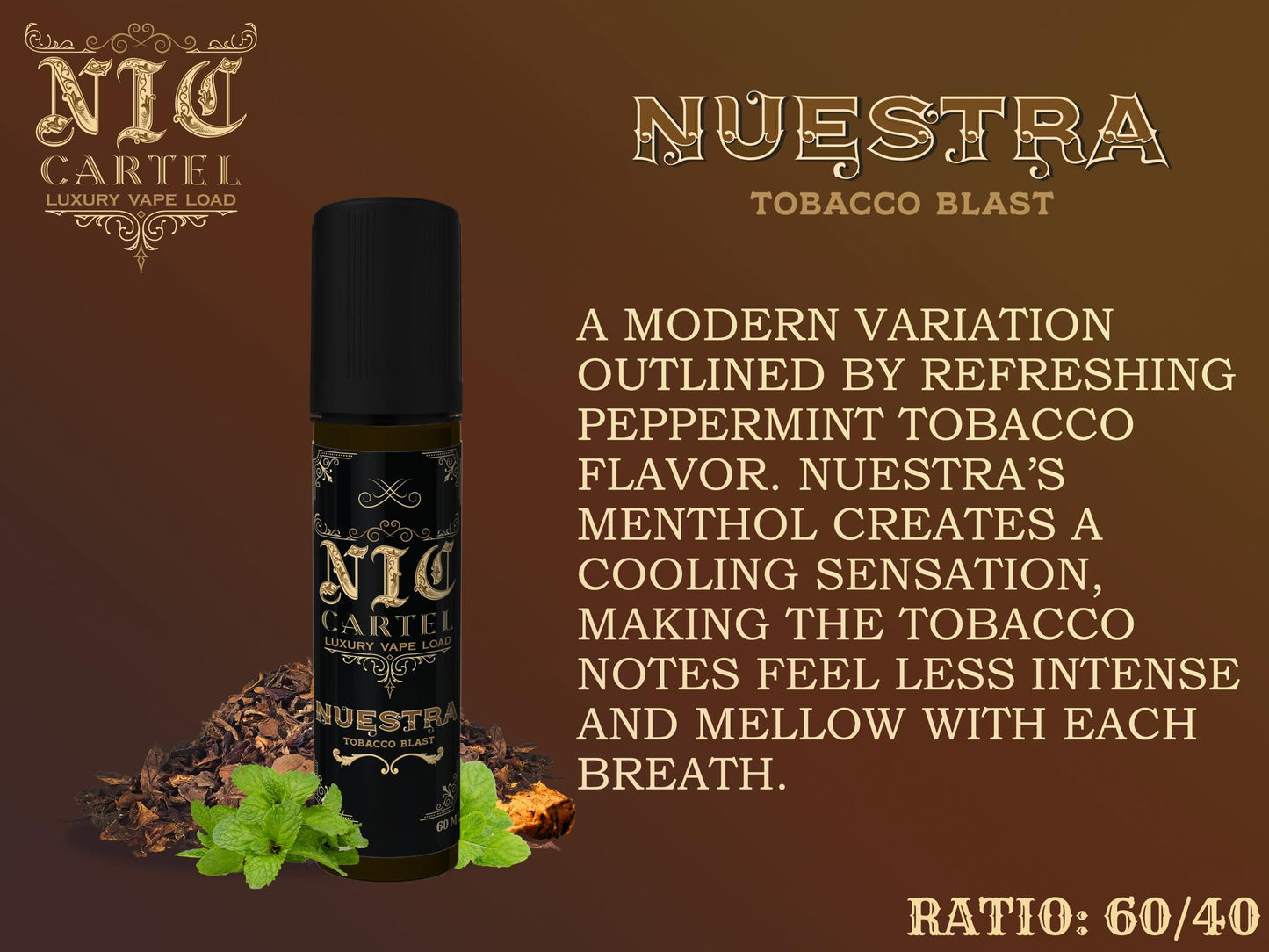 NIC CARTEL PREMIUM PASTRY FREEBASED 60ML