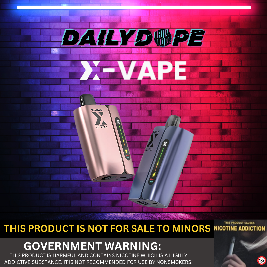 X-VAPE X ULTRA PREFILLED POD Daily Dope X-VAPE X ULTRA PREFILLED POD Daily Dope