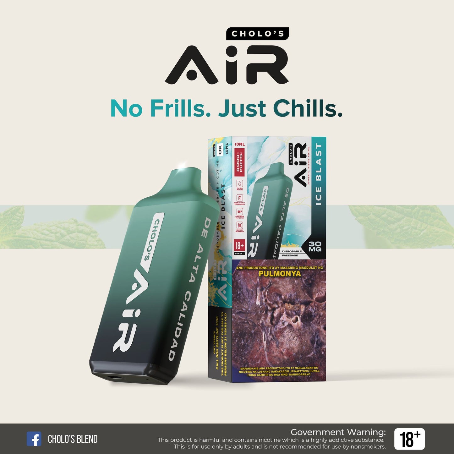 CHOLO'S AIR 8,000 PUFFS