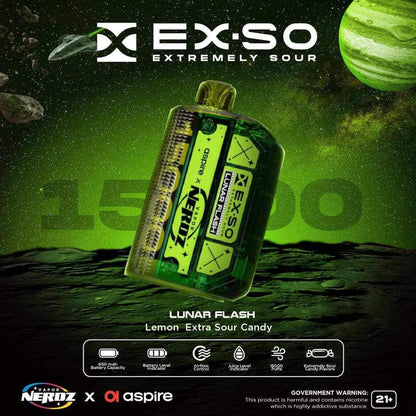 VAPOR NERDZ EXSO 15,000 PUFFS