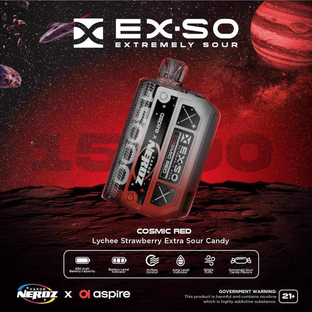 VAPOR NERDZ EXSO 15,000 PUFFS