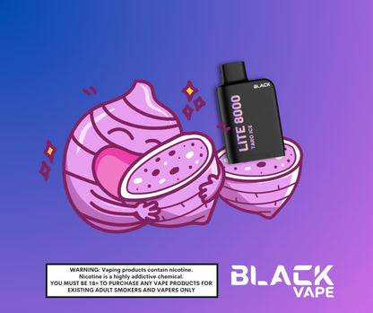 BLACK LITE 8,000 PUFFS