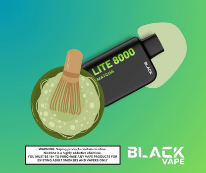 BLACK LITE 8,000 PUFFS