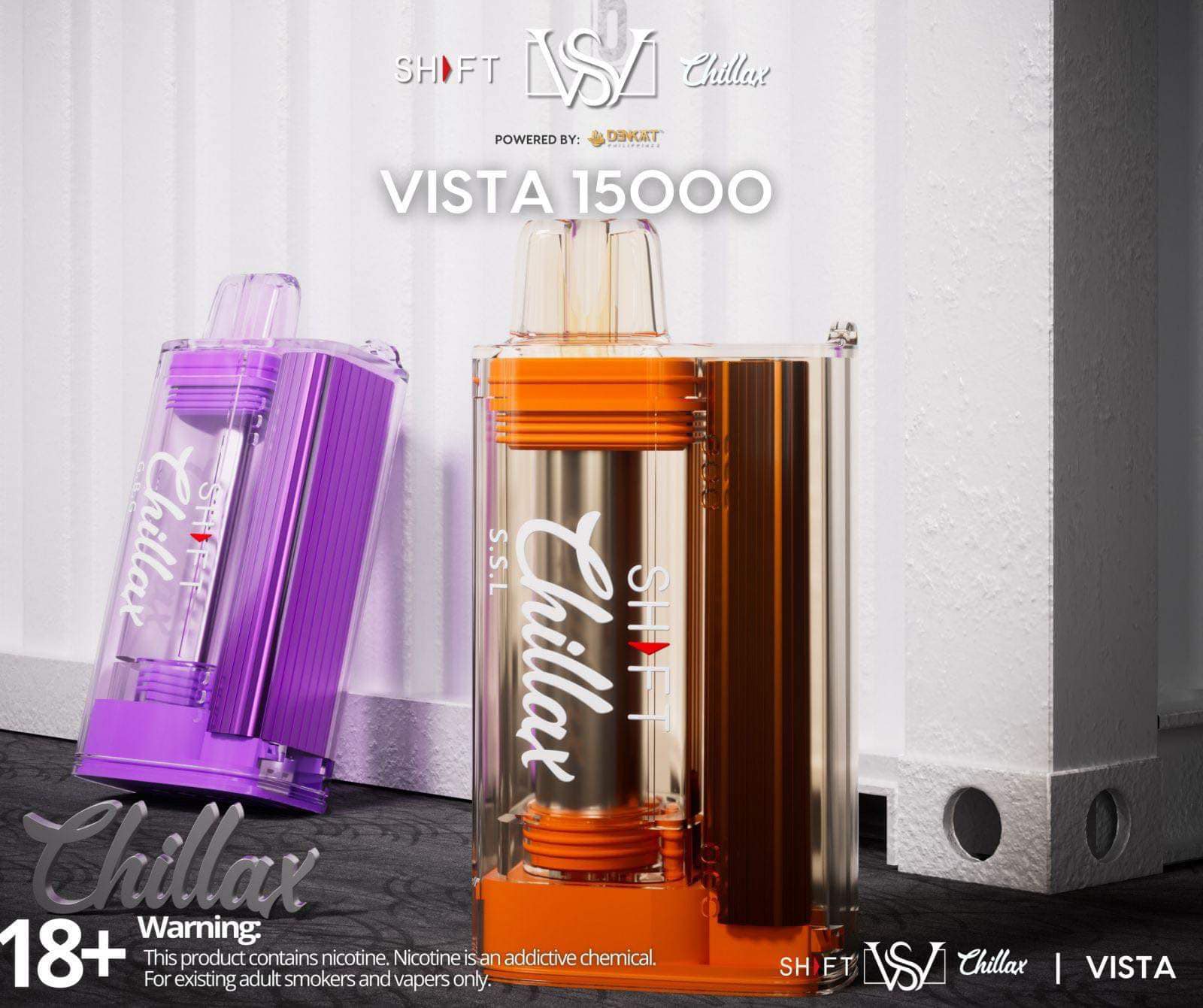 Shift Chillax Vista 15000 Puffs Daily Dope Official Store