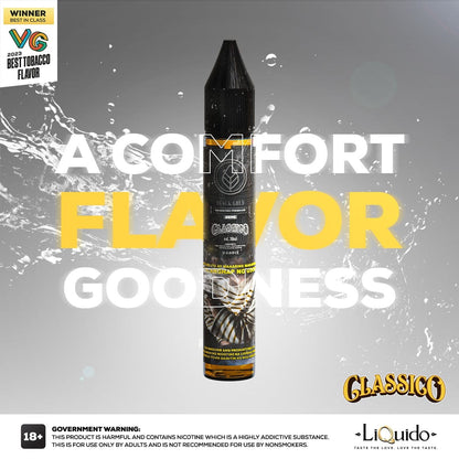 CLASSICO PASTRY AND GOLD PREMIUM FREEBASED AND SALTNIC 30ML