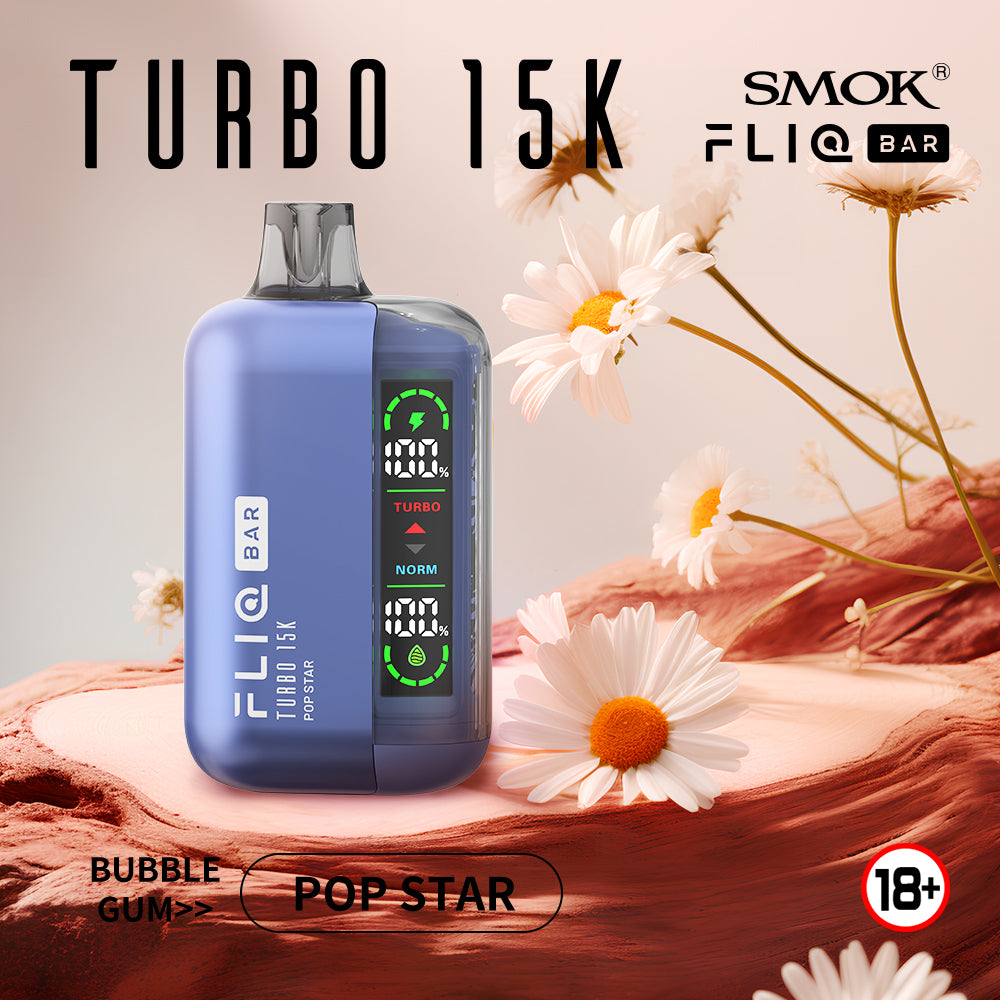 SMOK FLIQ BAR TURBO 15,000 PUFFS – Daily Dope Official Store