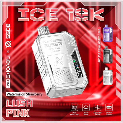 BOSS NEVOKS BAR ICE 19,000 PUFFS