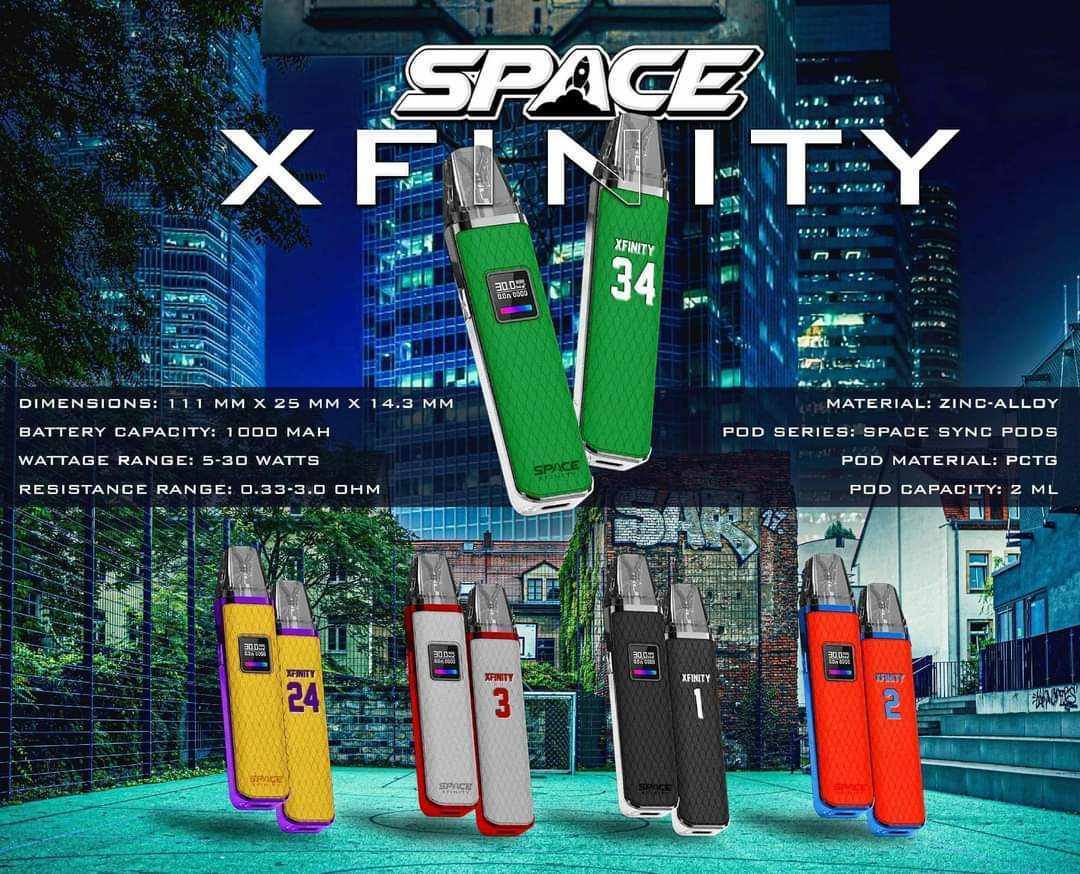 SPACE XFINITY POD KIT Daily Dope SPACE XFINITY POD KIT Daily Dope