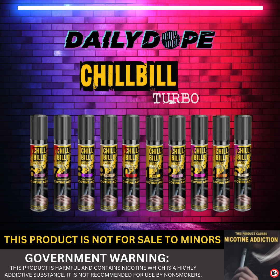 CHILLBILL TURBO POD FORMULA SALTNIC 30ML