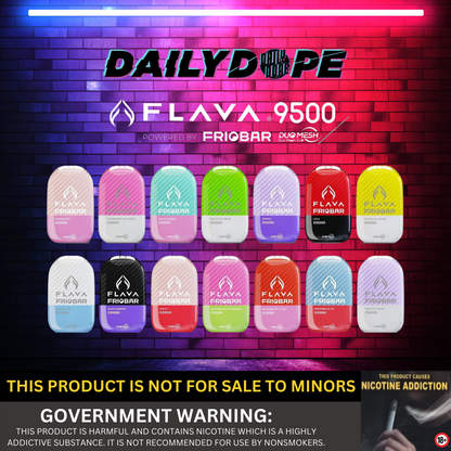 FLAVA FRIOBAR 9500 PUFFS