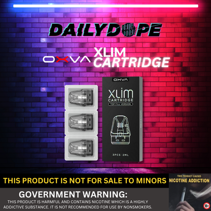OXVA XLIM PRO CARTRIDGE TOP-FILL REPLACEMENT