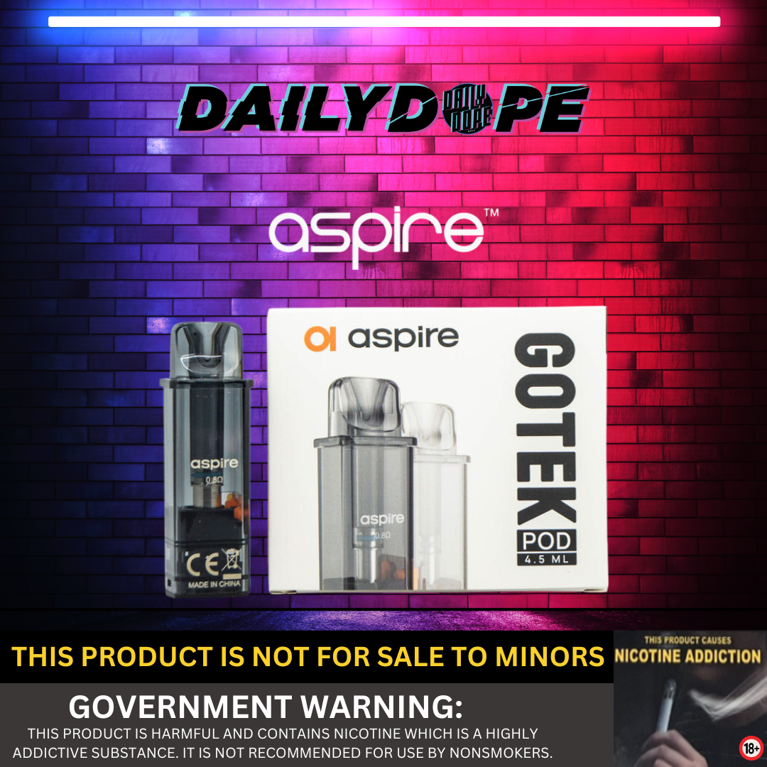 ASPIRE GOTEK X CARTRIDGE REPLACEMENT