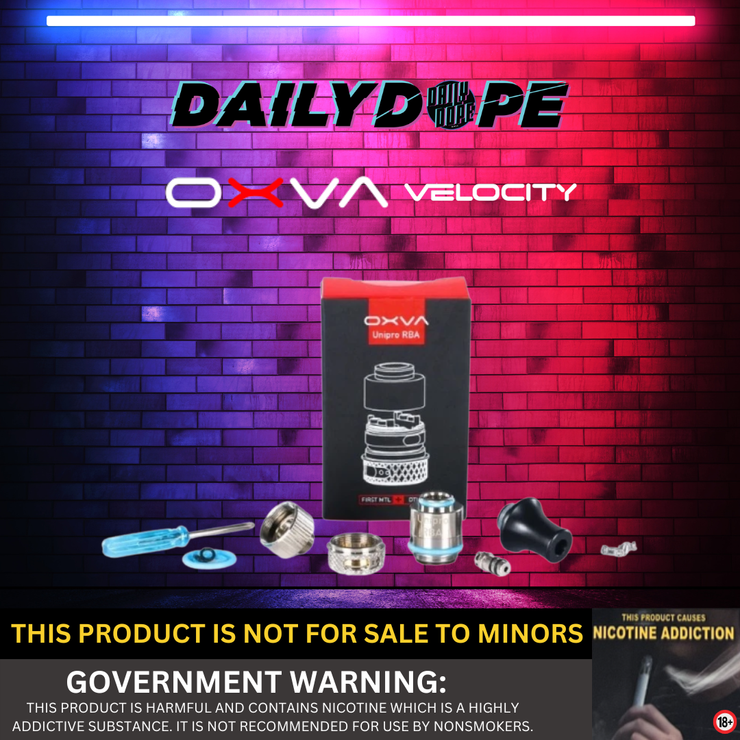 OXVA UNIPRO VELOCITY RBA REPLACEMENT