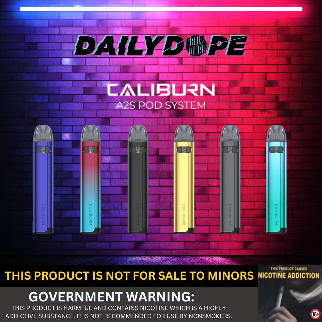 UWELL CALIBURN A2S POD – Daily Dope Official Store