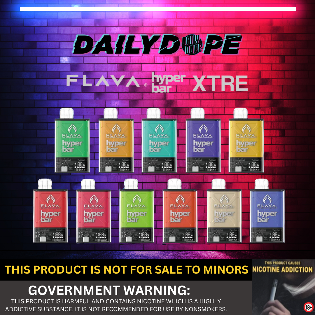 Flava Hyperbar Xtre 10,000 Puffs – Daily Dope Official Store