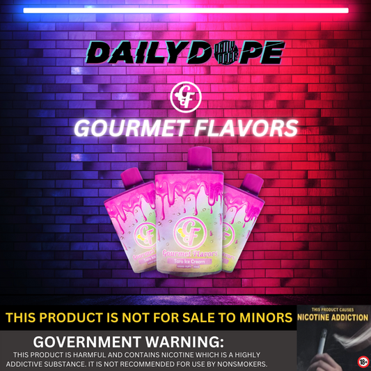 GOURMET FLAVORS DISPOSABLE 10,000 PUFFS