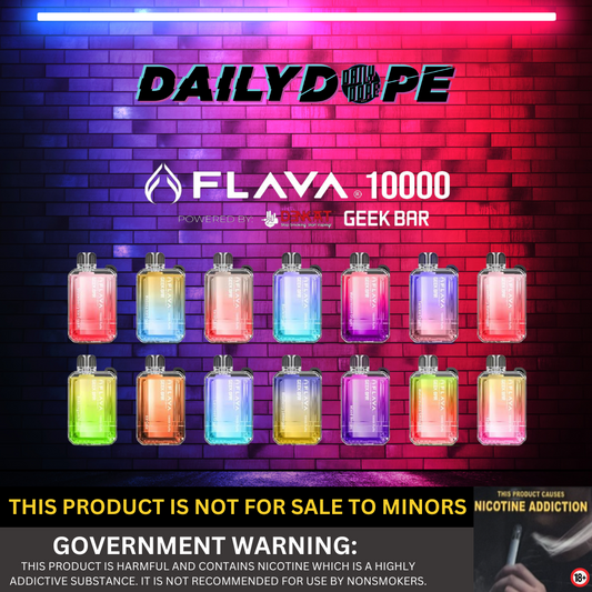 FLAVA GEEKBAR 10,000 PUFFS