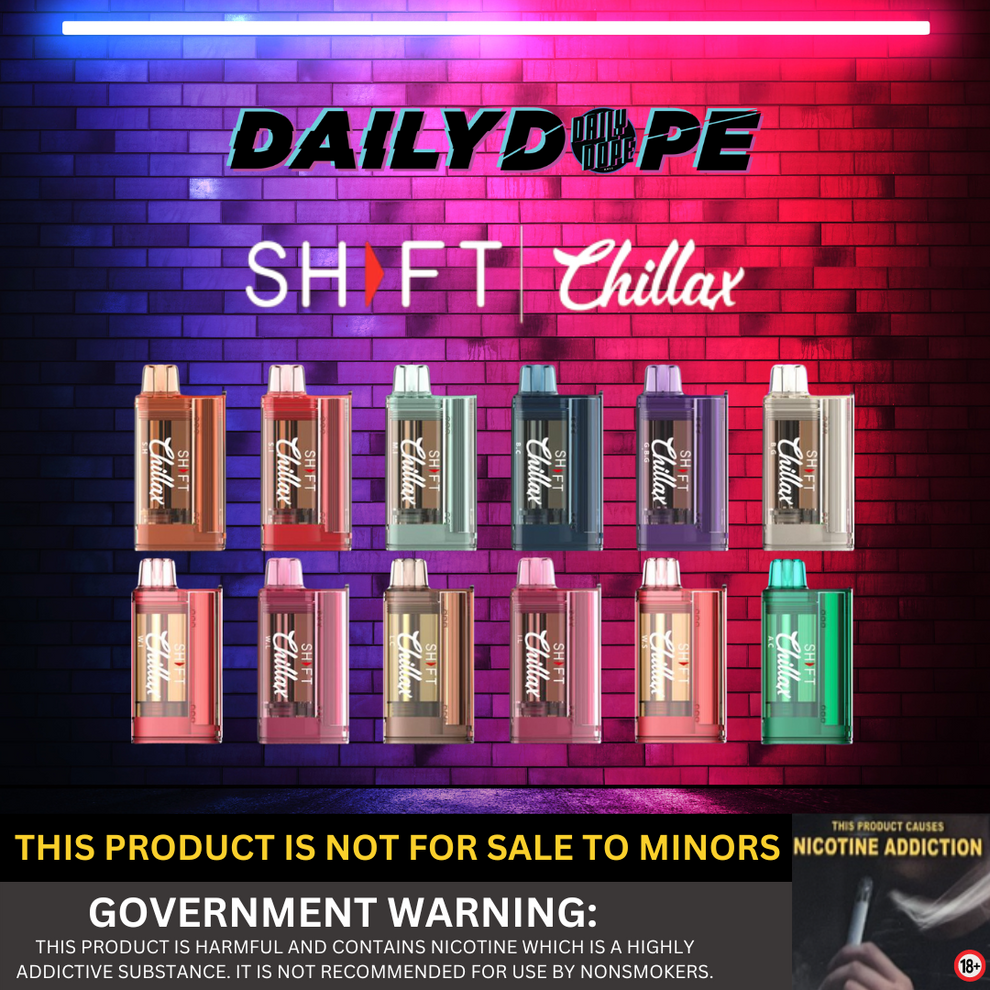 SHIFT CHILLAX VISTA 15,000 PUFFS – Daily Dope Official Store