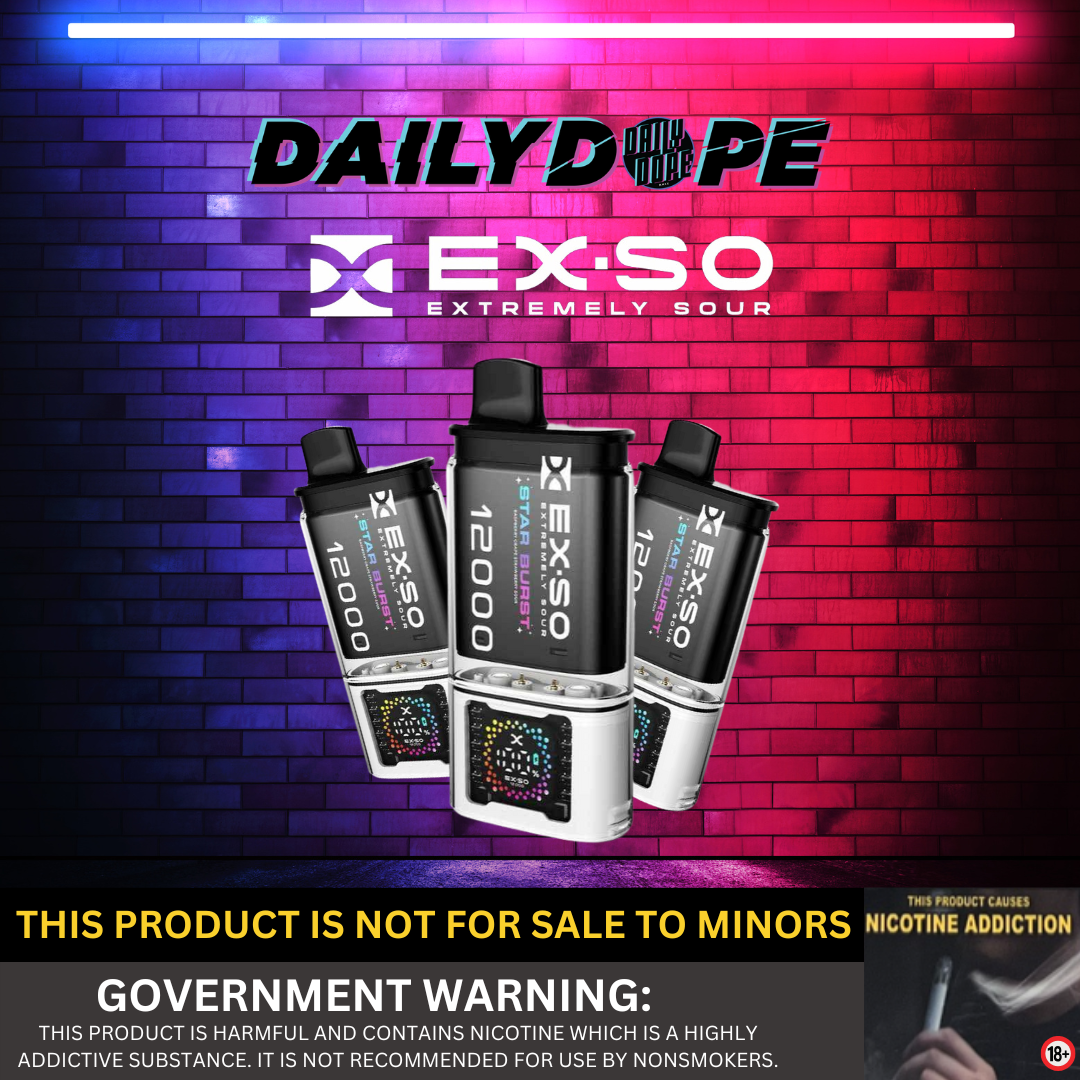 EXTREMELY SOUR BLACK ELITE V2 12,000 PUFFS