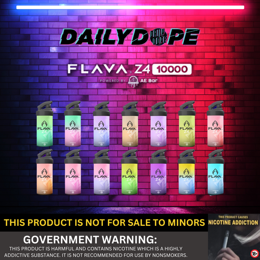 FLAVA Z4 DISPOSABLE 10,000 PUFFS