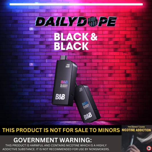 BLACK AND BLACK V1 10,000 PUFFS