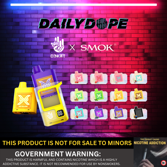 DENKAT X SMOK 12.000 PUFFS