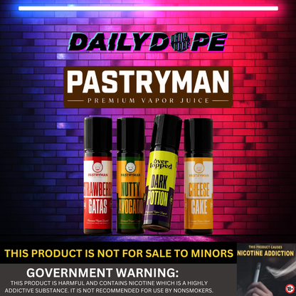 OVERTOPPED PASTRY MAN FREEBASED 60ML
