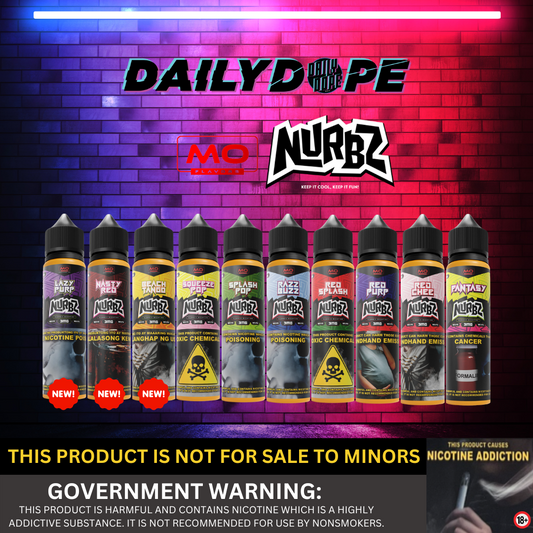 NURBZ MO FLAVORS FREEBASE & SALTNIC